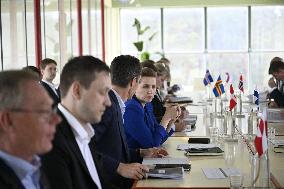 Nordic Prime Ministers Summer Meeting at Paimio Sanatorium