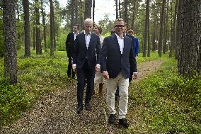 Nordic Prime Ministers Summer Meeting at Paimio Sanatorium
