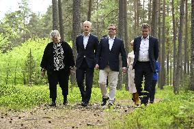 Nordic Prime Ministers Summer Meeting at Paimio Sanatorium