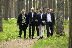 Nordic Prime Ministers Summer Meeting at Paimio Sanatorium