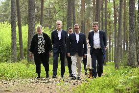 Nordic Prime Ministers Summer Meeting at Paimio Sanatorium