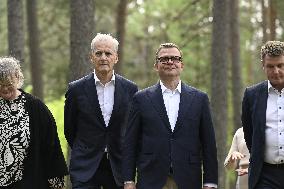 Nordic Prime Ministers Summer Meeting at Paimio Sanatorium