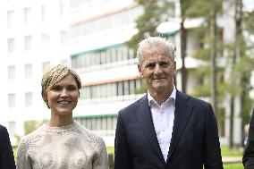 Nordic Prime Ministers Summer Meeting at Paimio Sanatorium