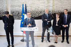 Bruno Retailleau reveals the outlines of his fight against Islamism - Nanterre AJ