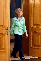 Queen Sofia's Royal Audience - Madrid