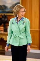 Queen Sofia's Royal Audience - Madrid