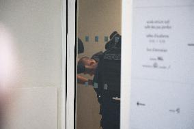 Piotr Pavlenski Arrested During the Trial of Mimi Marchand - Paris