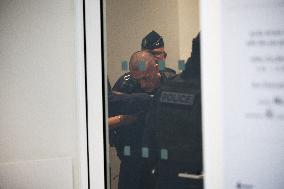 Piotr Pavlenski Arrested During the Trial of Mimi Marchand - Paris