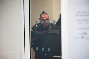 Piotr Pavlenski Arrested During the Trial of Mimi Marchand - Paris