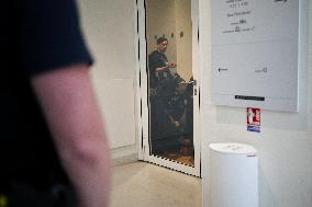 Piotr Pavlenski Arrested During the Trial of Mimi Marchand - Paris