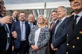 Ministerial Visit To Novo Nordisk Factory - Chartres