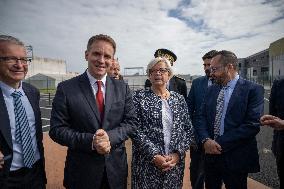 Ministerial Visit To Novo Nordisk Factory - Chartres