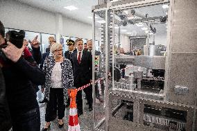 Ministerial Visit To Novo Nordisk Factory - Chartres