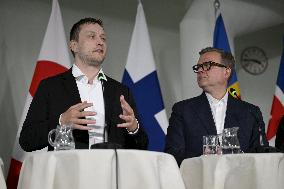 Nordic Prime Ministers Summer Meeting at Paimio Sanatorium