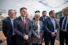 Ministerial Visit To Novo Nordisk Factory - Chartres
