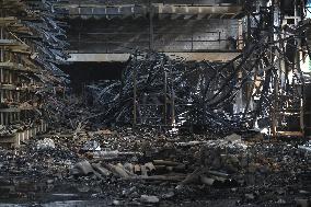 Russian army attacks enterprise in Kharkiv region