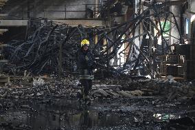 Russian army attacks enterprise in Kharkiv region