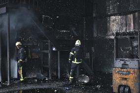 Russian army attacks enterprise in Kharkiv region