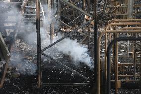 Russian army attacks enterprise in Kharkiv region
