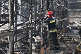 Russian army attacks enterprise in Kharkiv region