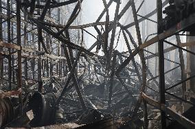 Russian army attacks enterprise in Kharkiv region
