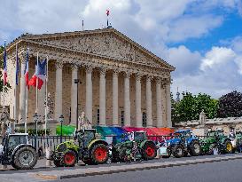 Farmers Protest In Paris