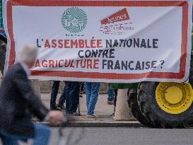 Farmers Protest In Paris