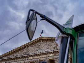 Farmers Protest In Paris