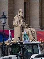 Farmers Protest In Paris
