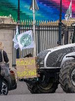 Farmers Protest In Paris