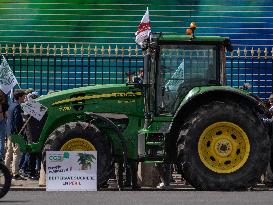 Farmers Protest In Paris