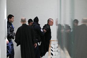Piotr Pavlenski Arrested During the Trial of Mimi Marchand - Paris