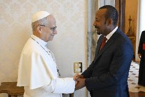 Pope Leo XIV Receives in Private Audience - Vatican