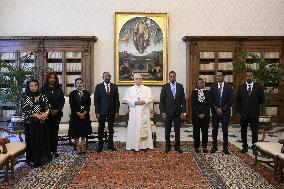 Pope Leo XIV Receives in Private Audience - Vatican