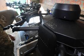 Drone workshop of ATGM company of Khartiia Brigade