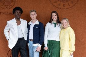 2025 French Open - Celebrities at Village Day 2 NB