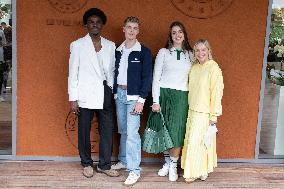 2025 French Open - Celebrities at Village Day 2 NB
