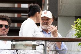 2025 French Open - Celebrities at Village Day 2 NB