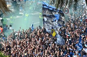 CALCIO - Serie A - SSC Napoli team celebrates championship victory