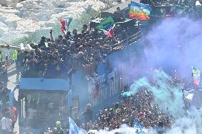 CALCIO - Serie A - SSC Napoli team celebrates championship victory