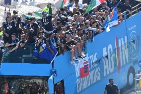 CALCIO - Serie A - SSC Napoli team celebrates championship victory