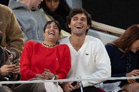 2025 French Open - Celebrities In Stand Day 2 NB