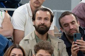 2025 French Open - Celebrities In Stand Day 2 NB