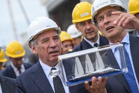 PM Bayrou Chairs A Interministerial Committee Of The Sea - Saint-Nazaire