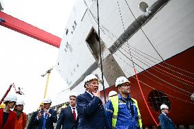 PM Bayrou Chairs A Interministerial Committee Of The Sea - Saint-Nazaire