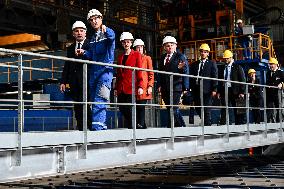 PM Bayrou Chairs A Interministerial Committee Of The Sea - Saint-Nazaire