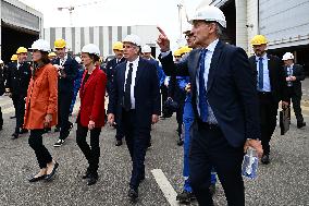 PM Bayrou Chairs A Interministerial Committee Of The Sea - Saint-Nazaire