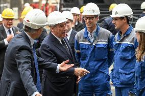 PM Bayrou Chairs A Interministerial Committee Of The Sea - Saint-Nazaire