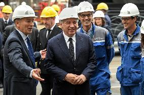 PM Bayrou Chairs A Interministerial Committee Of The Sea - Saint-Nazaire