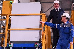 PM Bayrou Chairs A Interministerial Committee Of The Sea - Saint-Nazaire